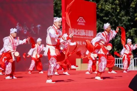 安塞腰鼓應邀參加首屆北京國際非遺周開幕式演出